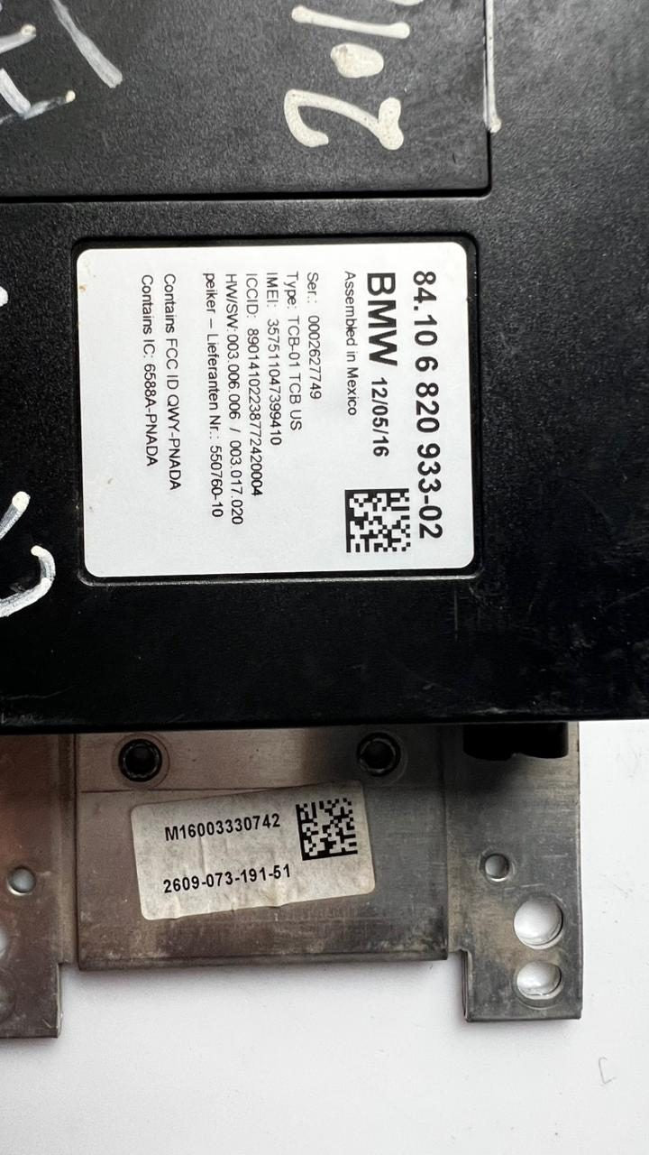 2015 BMW F30 F31 F32 F33 F34 F36 335i Telematics Communication Module 9371791  