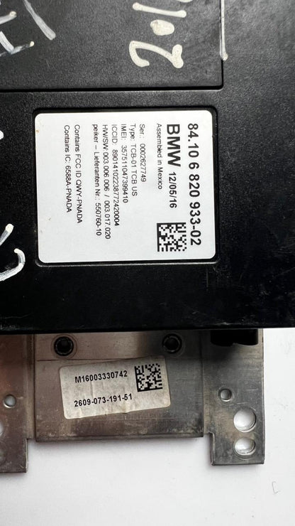 2015 BMW F30 F31 F32 F33 F34 F36 335i Telematics Communication Module 9371791  