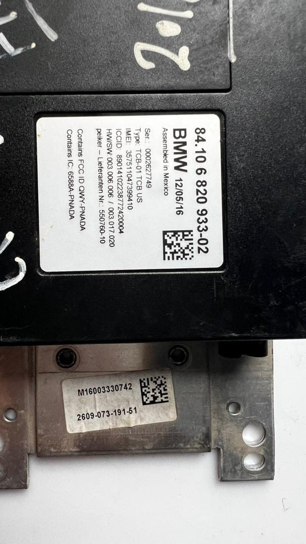 2015 BMW F30 F31 F32 F33 F34 F36 335i Telematics Communication Module 9371791  