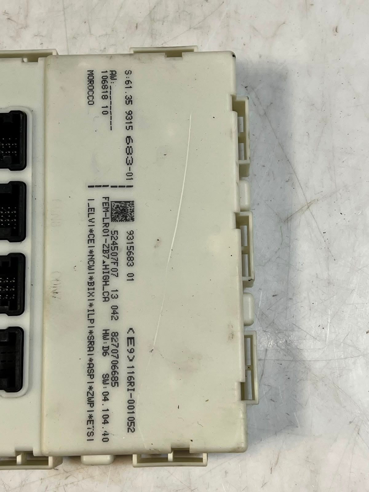 2013 BMW F30 N47N 328i Engine Control Unit ECU SET DDE+FEM+2KEYS 8573259 OEM