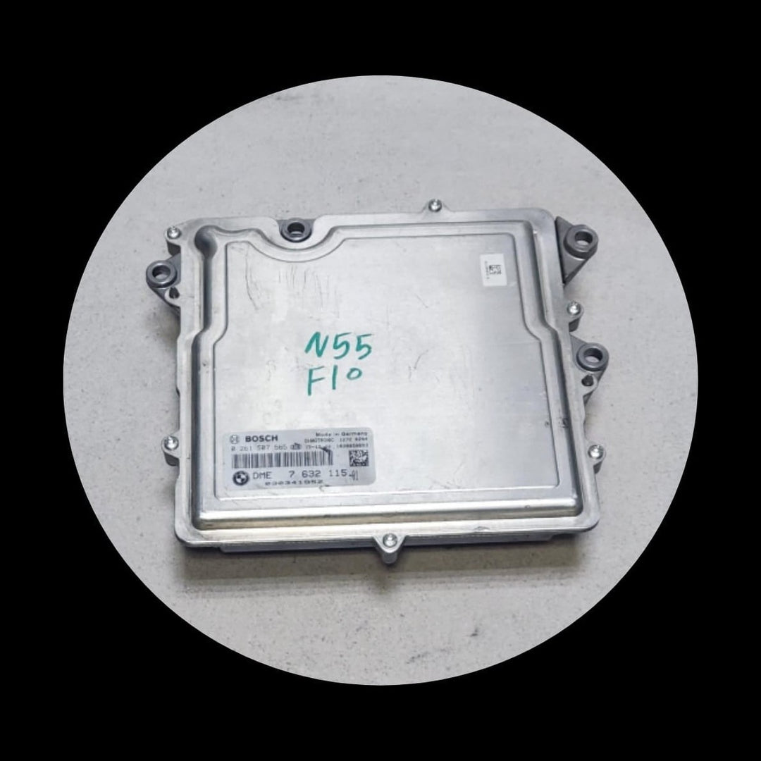 2011-2012 BMW 535i F10 N55 DME Engine Control Module ECU ONLY 7632115 OEM