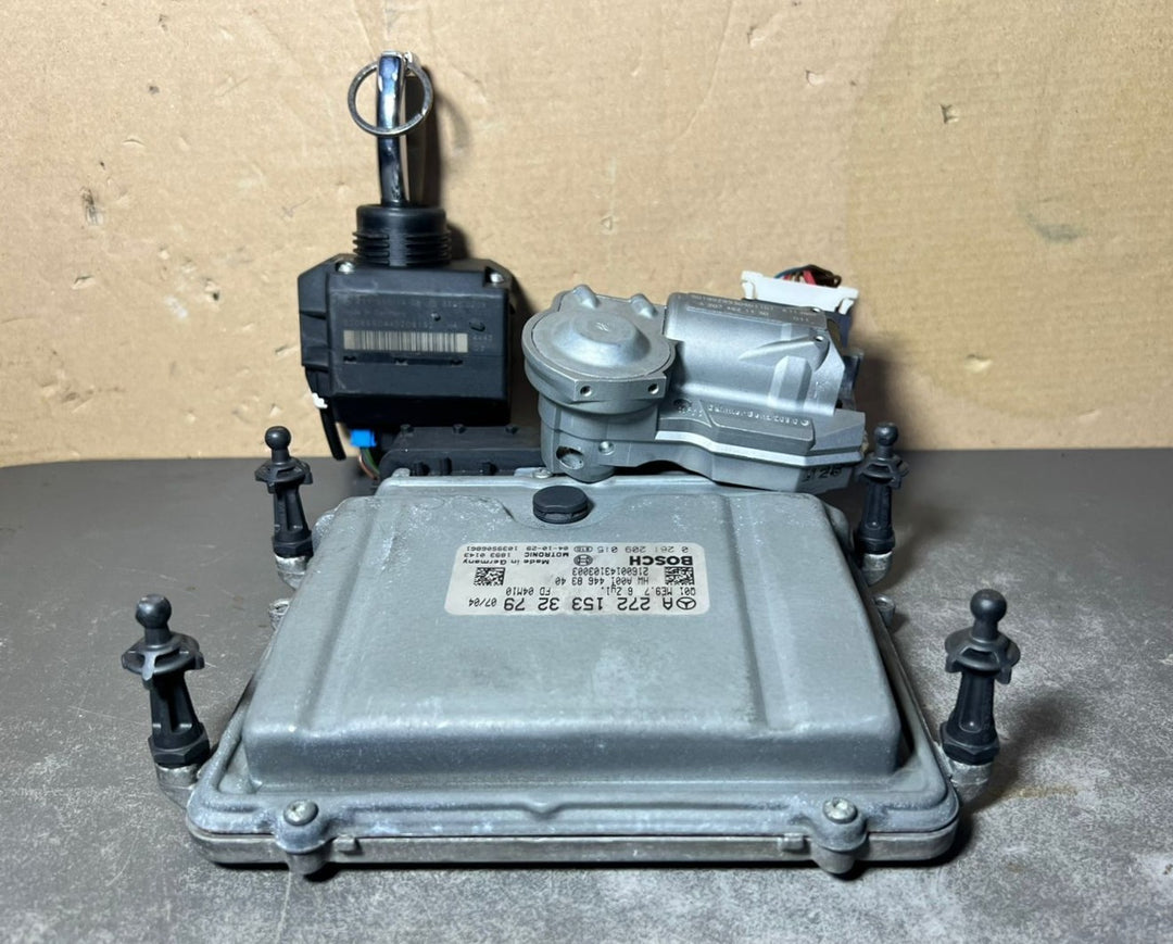 Mercedes W211 ECU Engine Control Module Ignition Key Switch Set A272 1533279 OEM