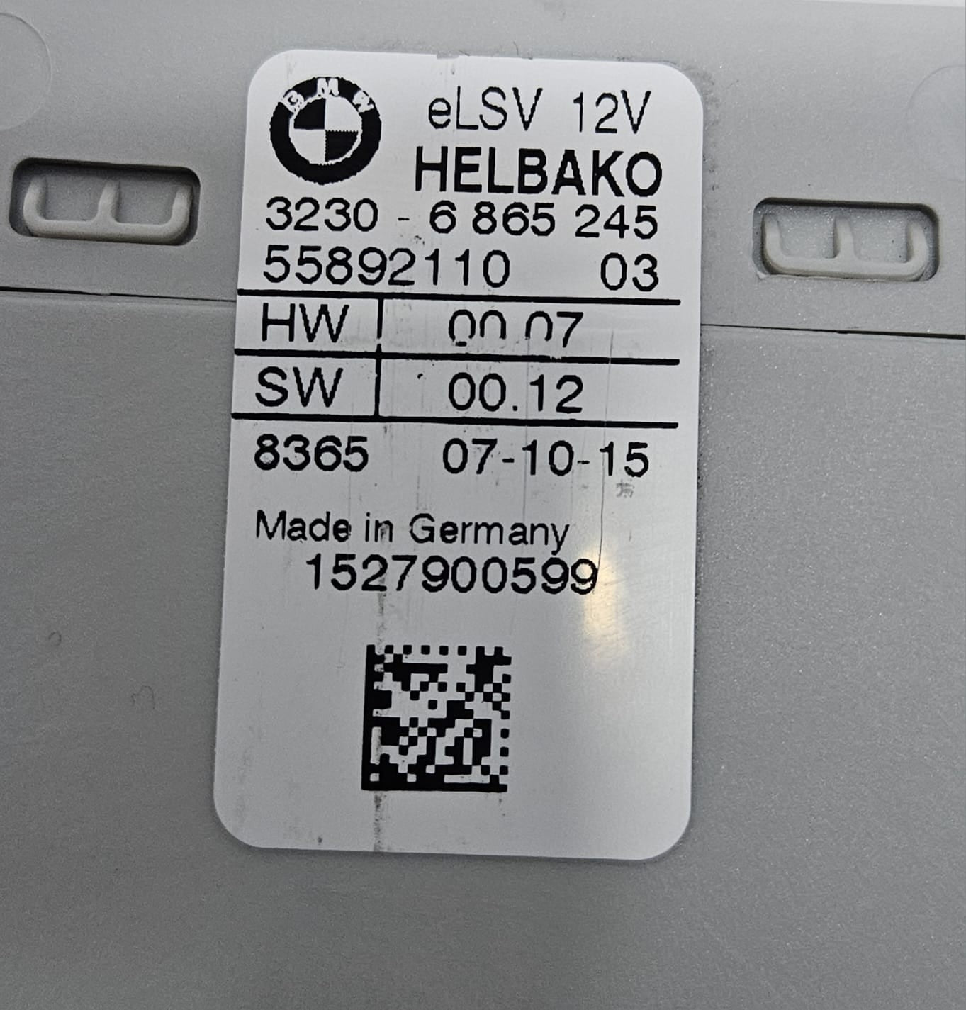 2014-2019 BMW X5 F15 Steering Column Computer Control Module 6865245 OEM