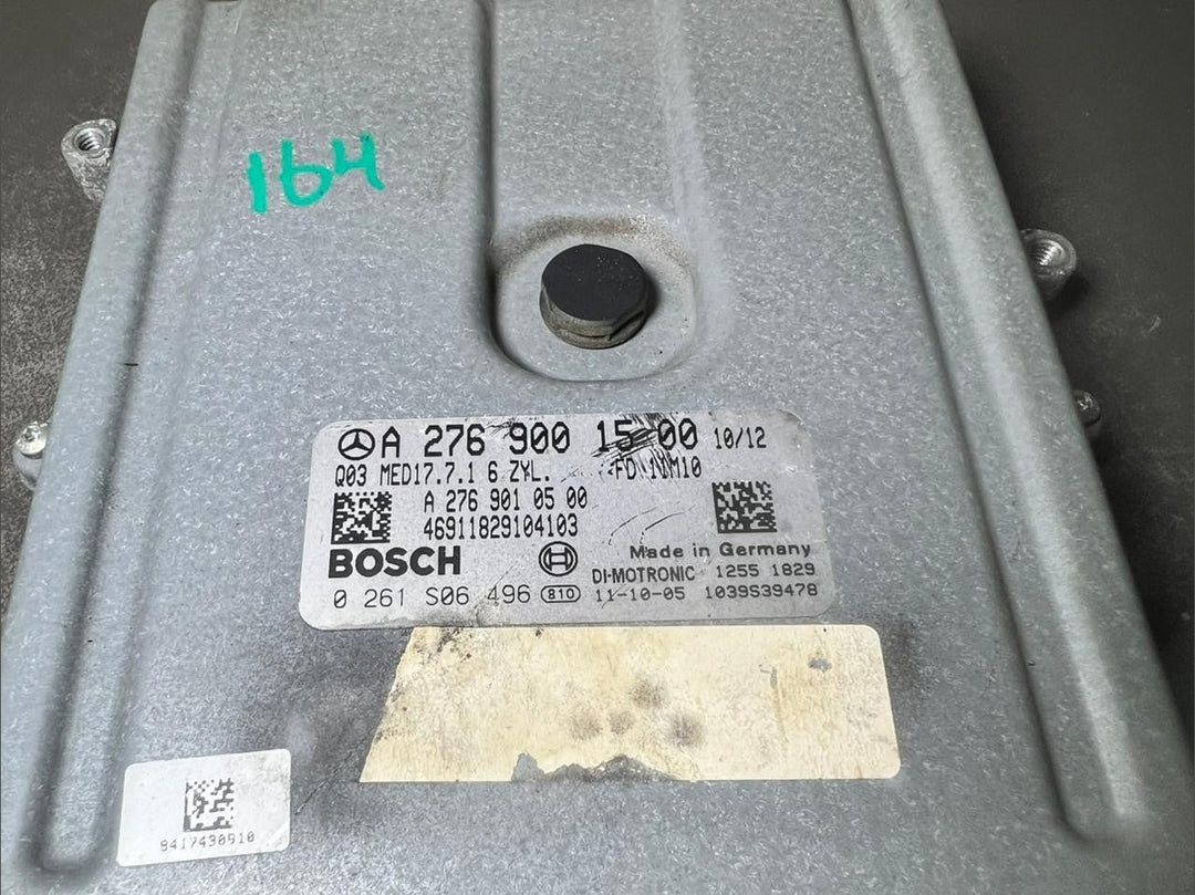 07-12 Mercedes W164 ML GL Engine Control Module Unit ECM ECU A276 9001500 OEM