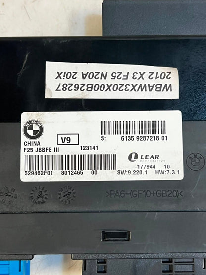 2011-2017 BMW X3 F25 BODY Comfort Control Module BCM 9287218 OEM