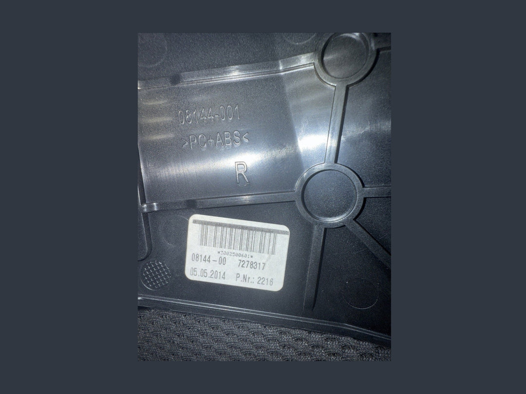 Bmw 650 2010-2012 Convertible Roof Rod Mechanism Cover Rear Right 7278317