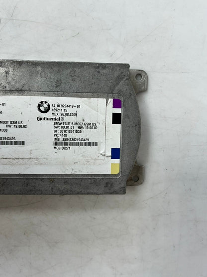 2007-2013 BMW E90 E92 3' 328i Bluetooth Telematics Control Module 9224419 OEM