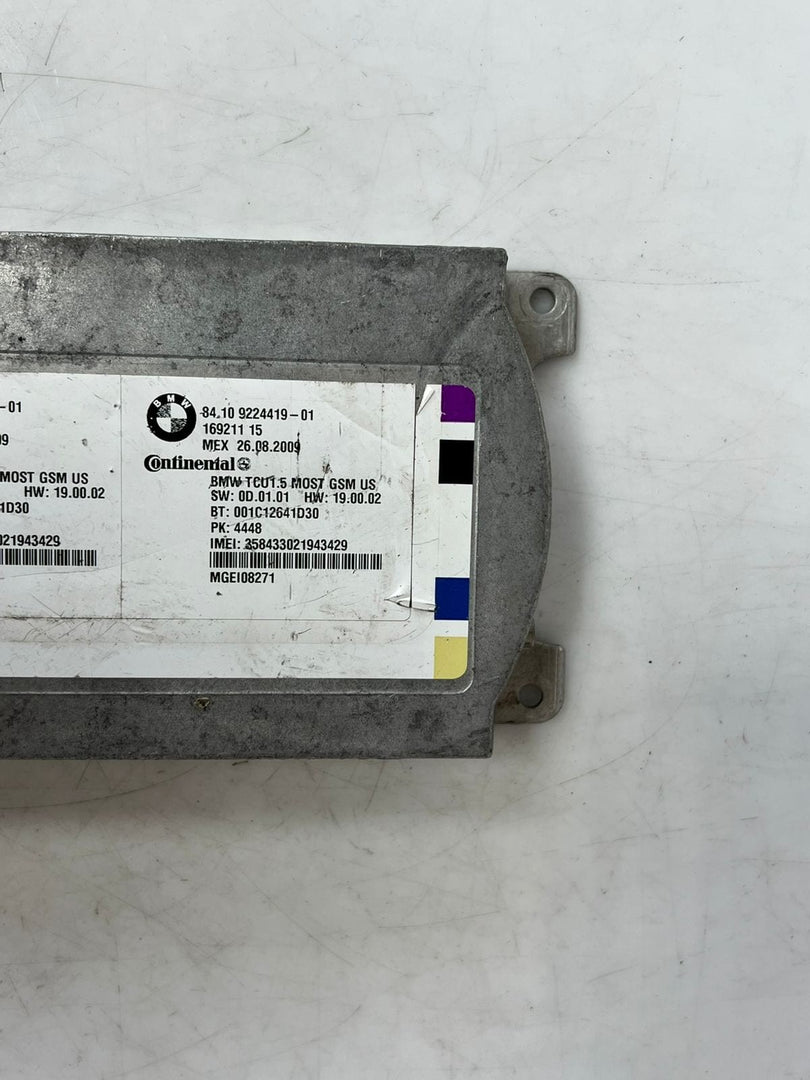 2007-2013 BMW E90 E92 3' 328i Bluetooth Telematics Control Module 9224419 OEM