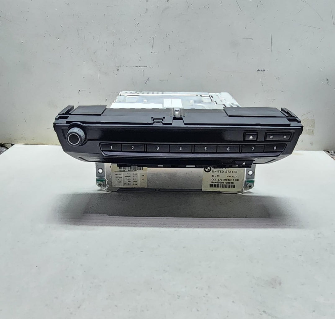 2006-2013 BMW X5 Navigation Radio Head Unit 9191568 X5 E70 and X6