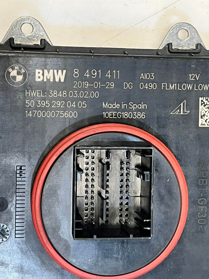 2017-2021 BMW X3 X4 G01 G02 G30 G38 Led Headlight Control Module 8491411 OEM
