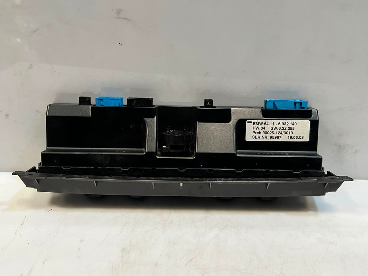 2003 BMW 745i E65 E66 E67 AIR CONDITIONING Climate Control Unit 6932149 OEM