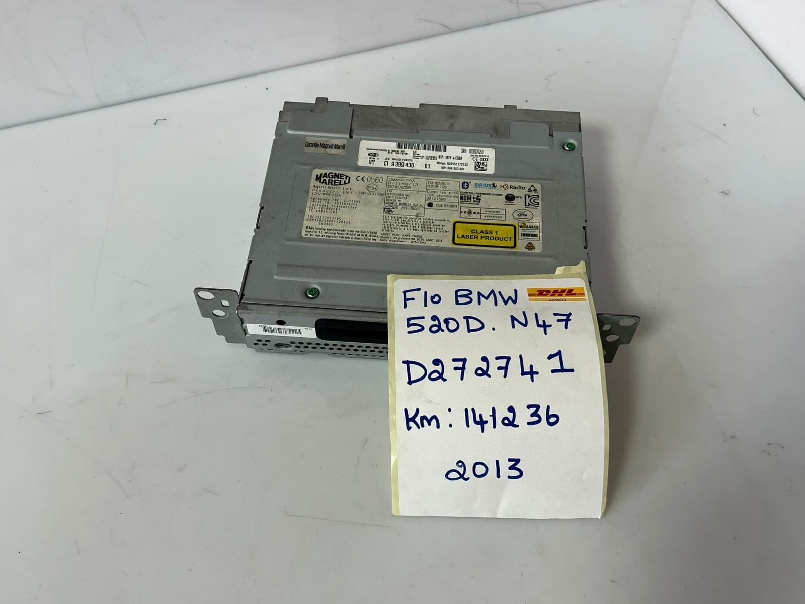 BMW 3 (F30) F20 F45 F10 318I LCI CD Radio Car Stereo Navigation System 9399436