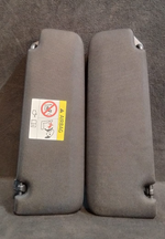 قم بتحميل الصورة إلى عارض الصور، BMW G11 7 SERIES SUN VISOR SET WITH VANITY MIRROR OEM VIN  B314963