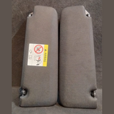 BMW G11 7ER SONNENBLENDEN-SET MIT MAKE-UP-SPIEGEL OEM FIN B314963
