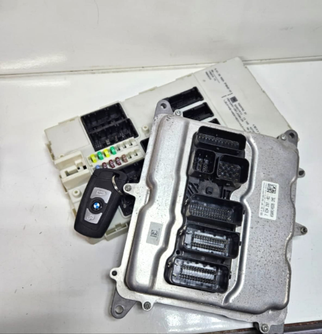7634297-BMW 1 Series F20 F30 316i 116i N13 1.6 Engine Control Unit DME Key Set