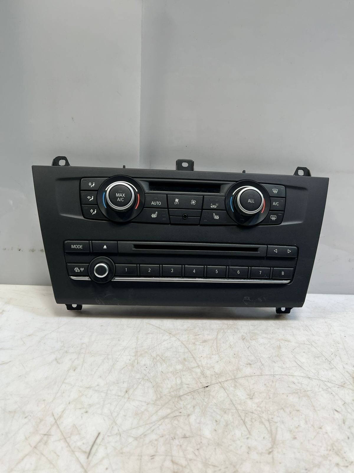 2010-2017 BMW X3 F25 and X4 F26 Climate Control A/C Panel 9312722 OEM