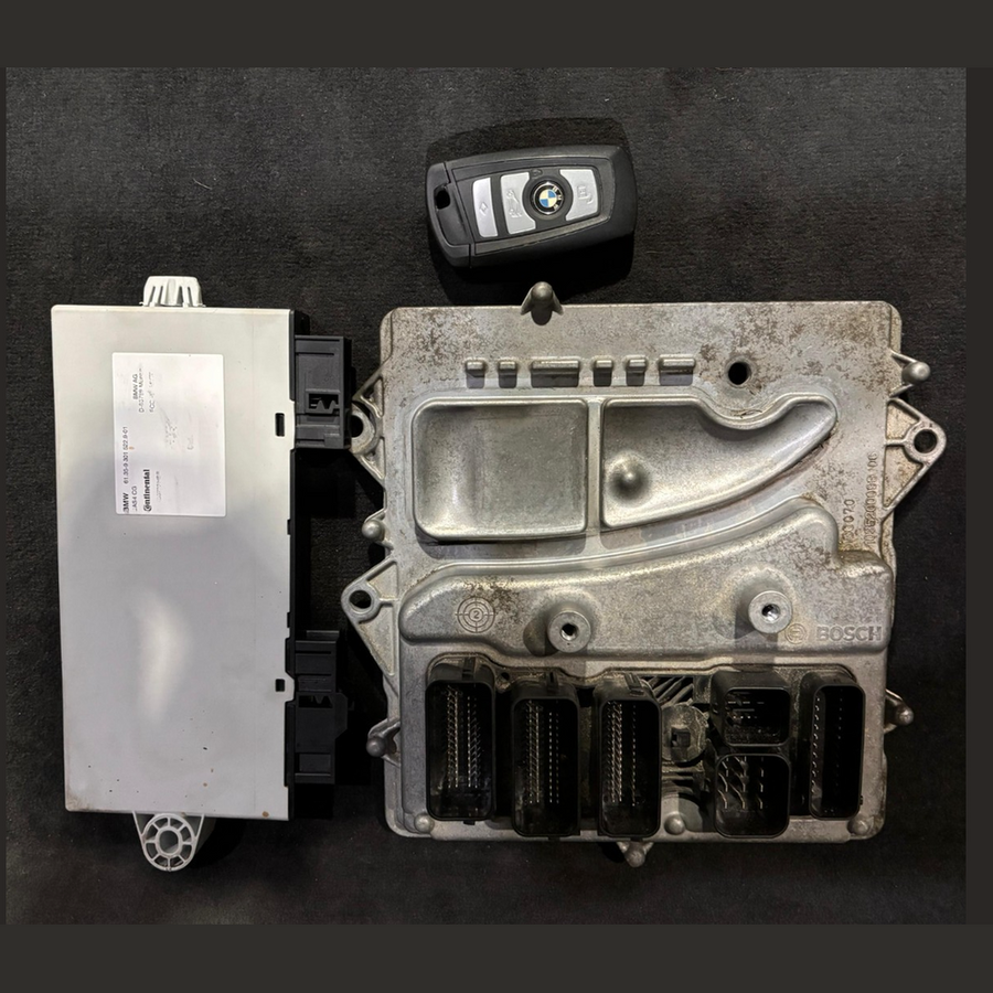 BMW 335I 535I F10 F30 N55 X3 DME MOTORSTEUERGERÄT KOMPLETTSET + SCHLÜSSEL-8606309