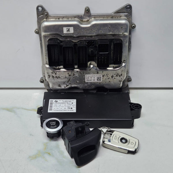 2012-2016 BMW X1 E84 RHD N20 Engine Control Unit ECU SET 8631727 OEM