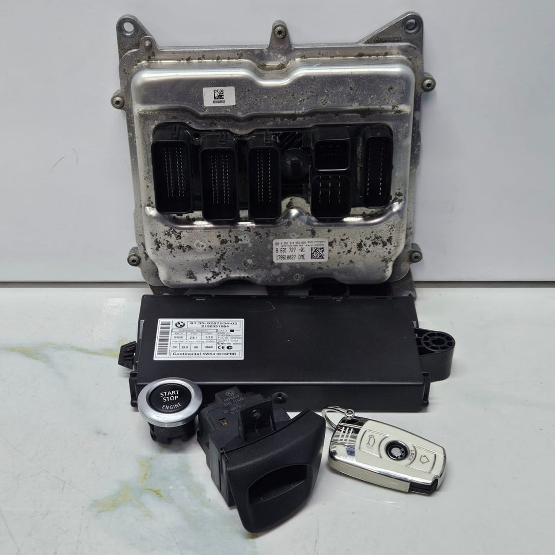 2012-2016 BMW X1 E84 RHD N20 Engine Control Unit ECU SET 8631727 OEM