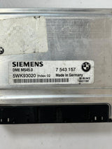 2004-2008 BMW X3 E83 Z4 5WK93020 MS45 SIEMENS Engine Control Unit 7543157 OEM