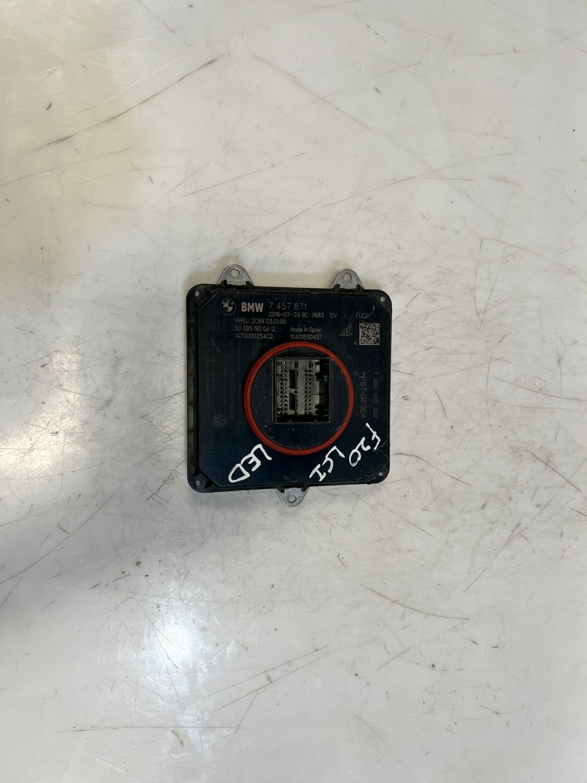BMW F20 LCI F21 1 Series Led Headlight Control Module 7457871 OEM