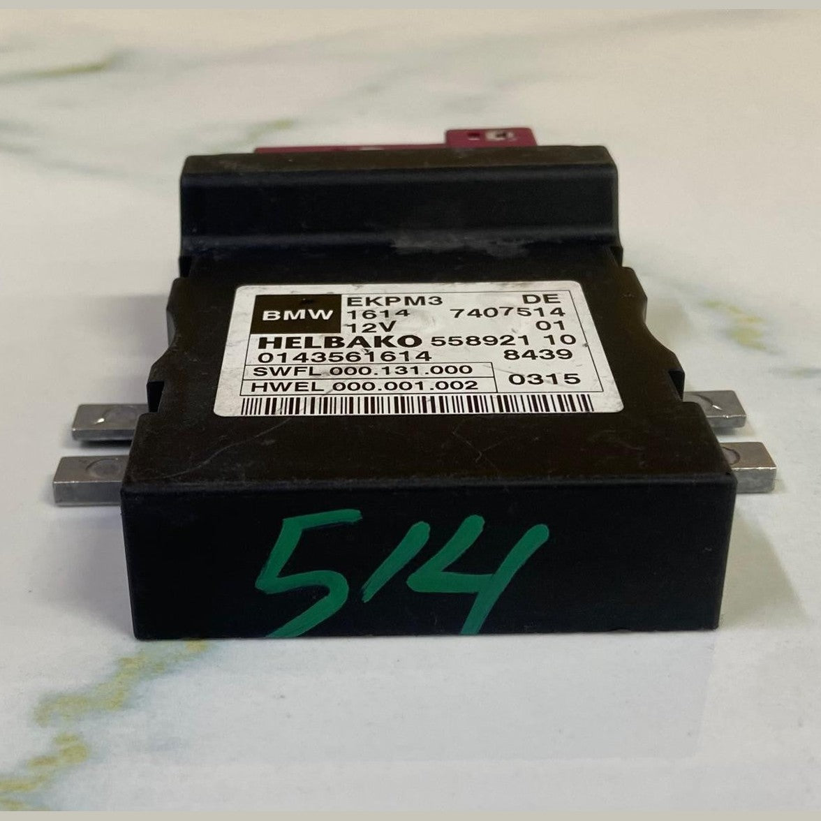 OEM BMW 3 Series F30 F35 F31 Fuel Pump Control Unit Module 7407514