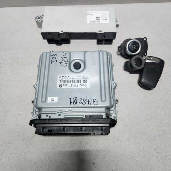 BMW Engine Control Unit 8516753 5 series F07 GT and 7 SER F01 F02 N57 DIESEL SET