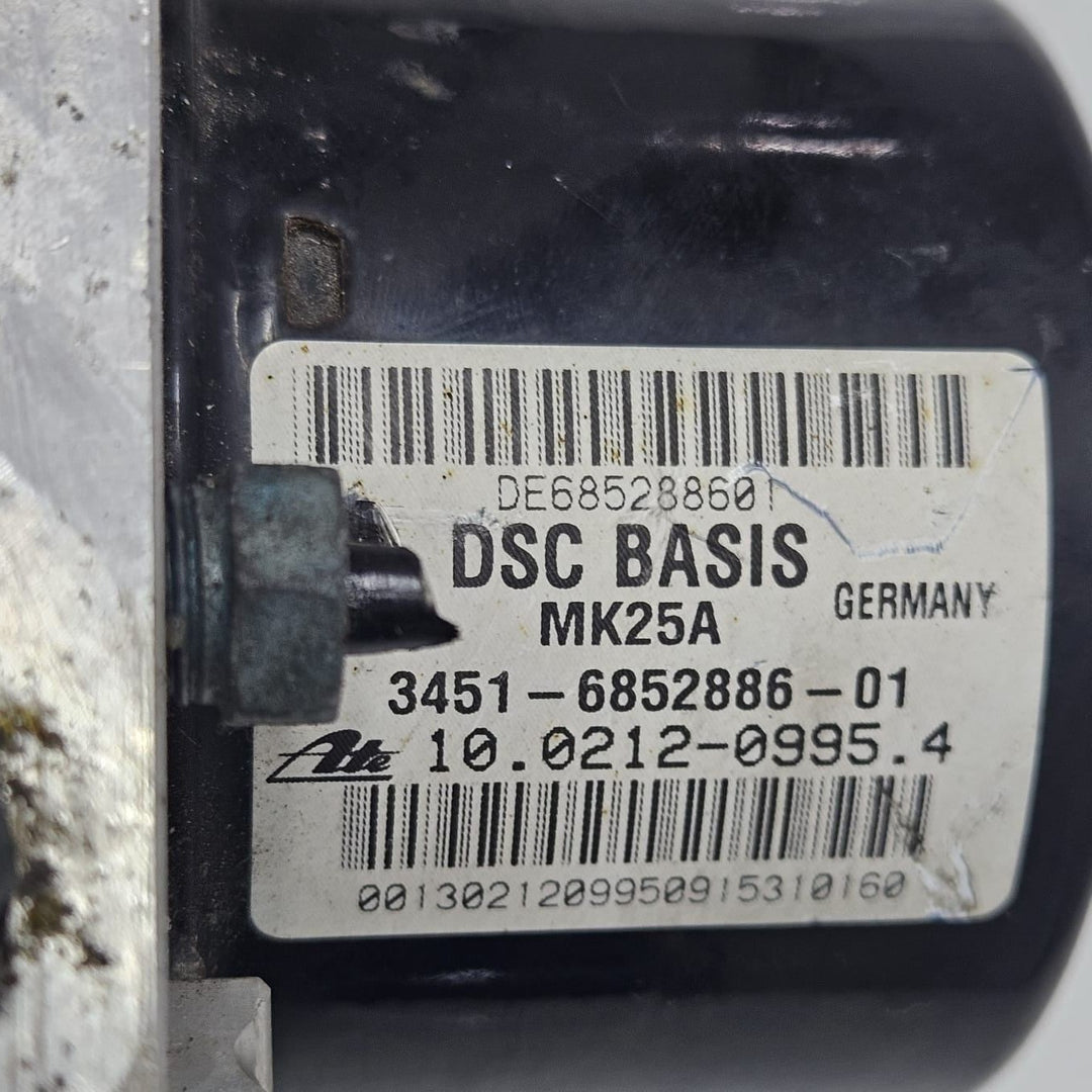2016 BMW X3 Abs Pump Control Unit Module 6852887