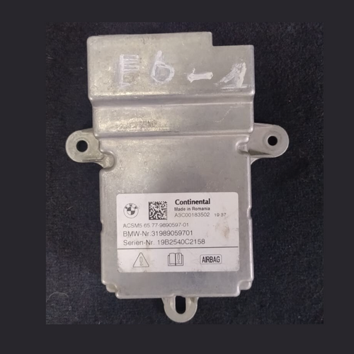 BMW G30 5er G31 G32 G11 G12 Control SRS Module 9890597 65779890597