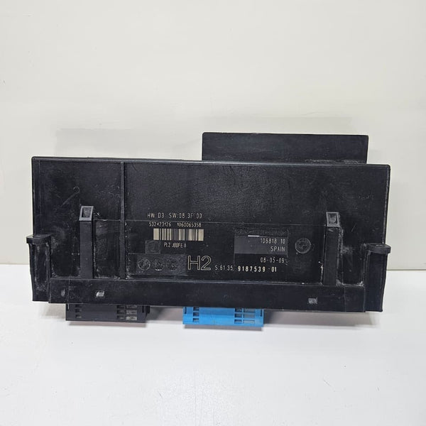 BMW 1 Series E87 ECU Body Control Module H2 Junction Box PL2 JBBFE II 9187539