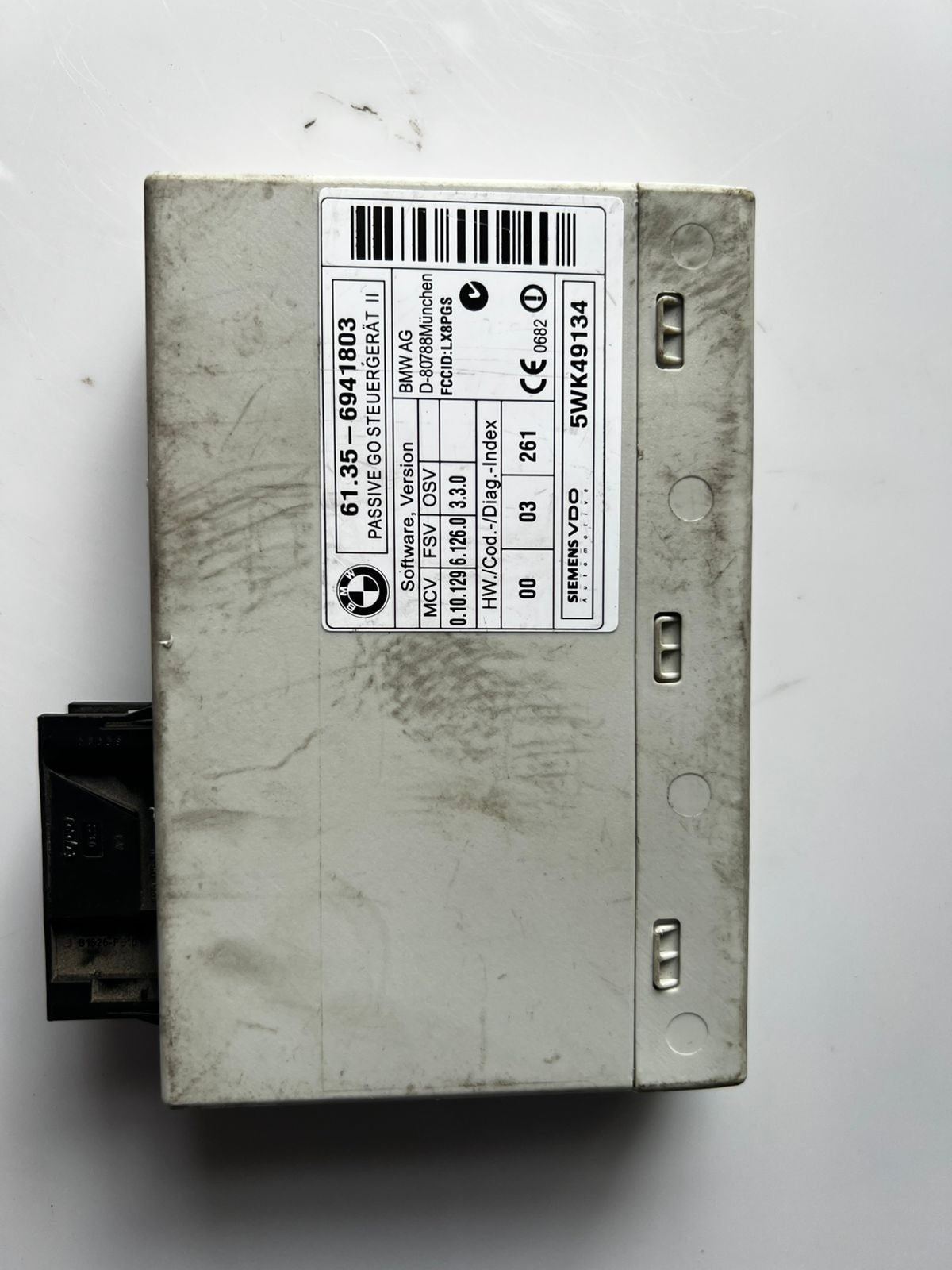 BMW 2006-2008 BMW 750i Passive Go Control Module 6941803 7 Series E65 E66 E67 75