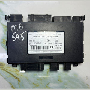 2003-09 Mercedes E500 Seat Control Module A2118704885 W211 W219 E500 CLS500 X164