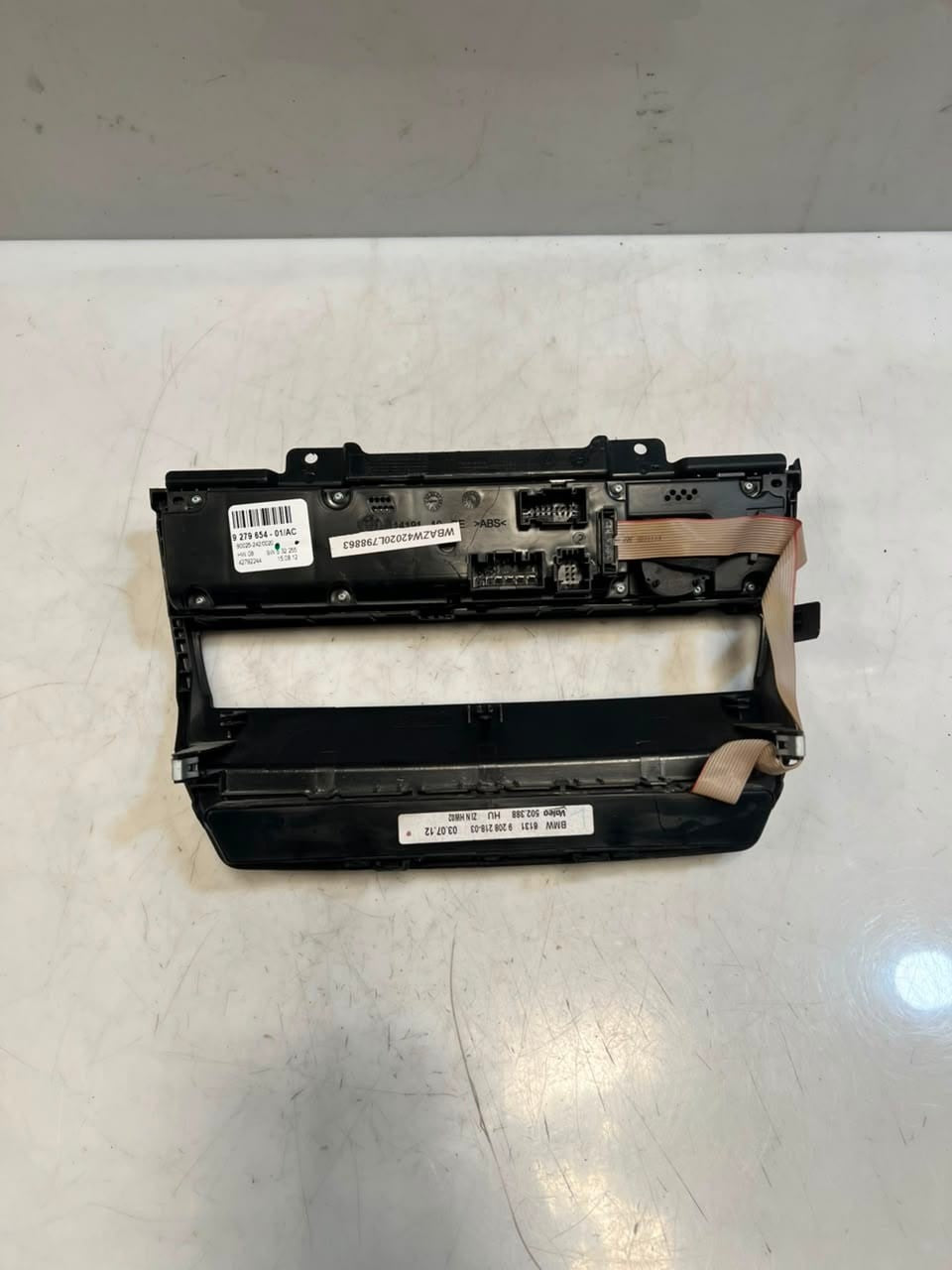 2007-2013 BMW X5 E70 and X6 E71 CIC Climate Control Panel 9279654 OEM