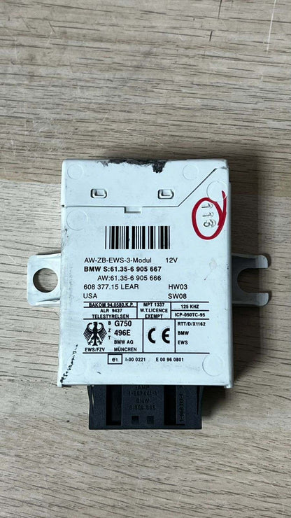 2003-2006 BMW X5 E53 M62 4.4i Engine Control Unit 7522800 DME SET