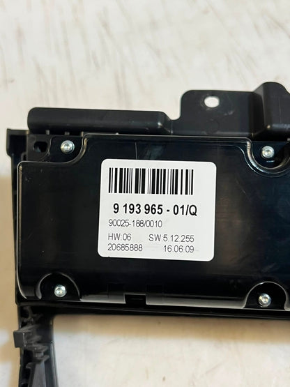2007-2013 BMW X5 E70 and X6 E71 Air Conditioning Climate Control Unit 9193965 