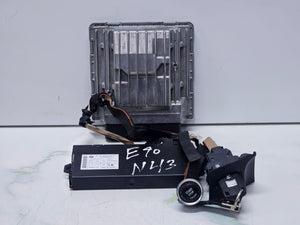 BMW 1 3 E81 E87 E90 E91 N43B20A ECU Engine Control Unit DME MSD81.2 7599881 Set
