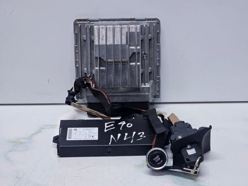 BMW 1 3 E81 E87 E90 E91 N43B20A ECU Engine Control Unit DME MSD81.2 7599881 Set