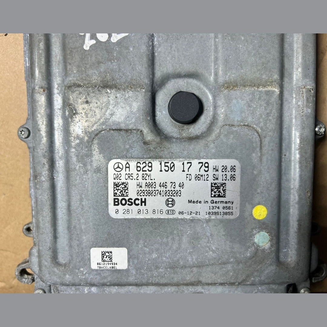 07-11 Mercedes W164 GL ML Engine Control Module Unit ECM ECU A629 1501779 OEM