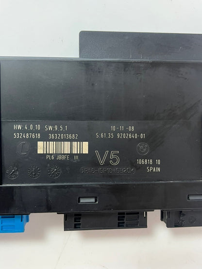  2009 BMW 7' F01 F02 740I 3.0 Diesel 180kw Body Comfort Control Unit 9202640