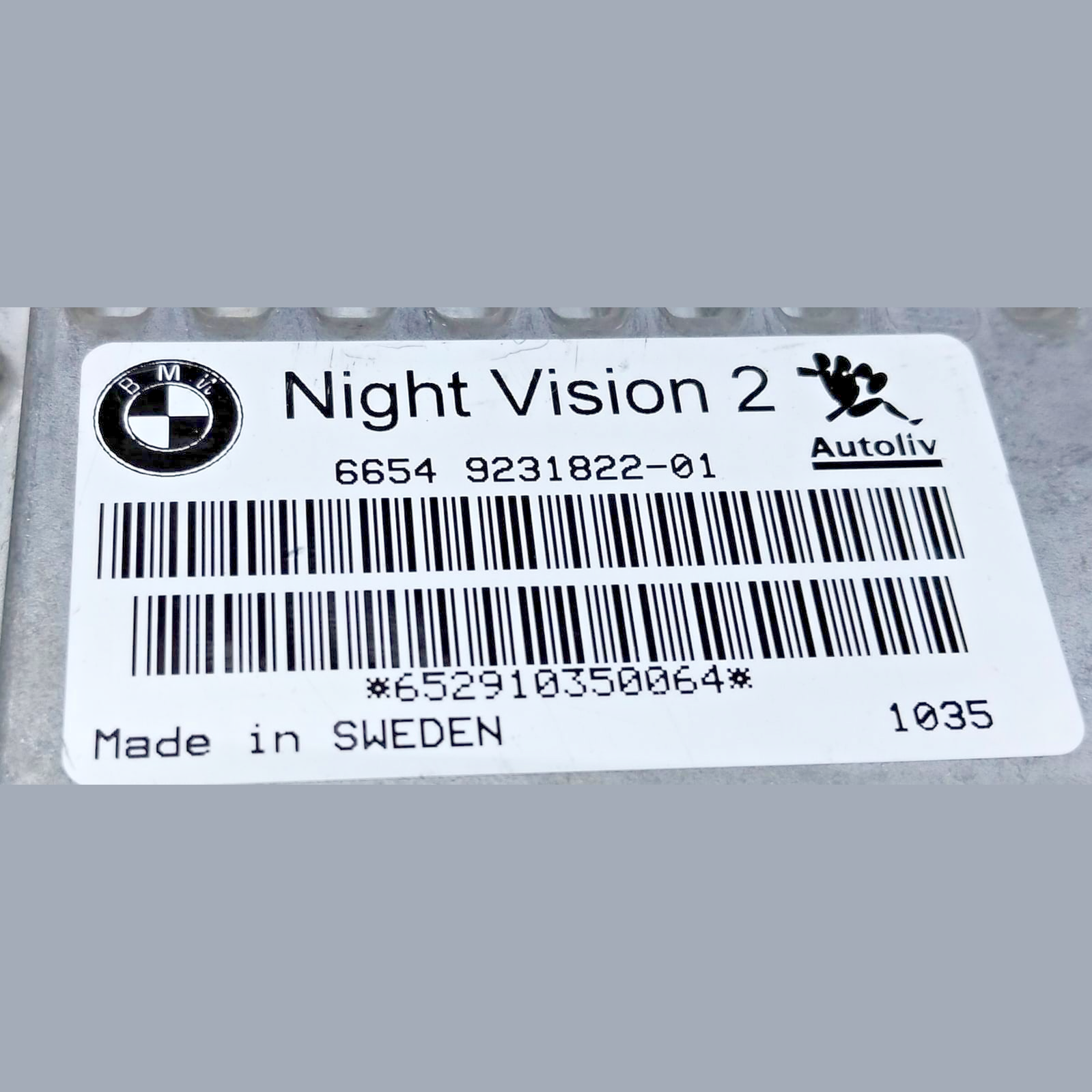 BMW 5 F10 F11 2012 Diesel Night vision camera  190kW  TSL262  66549231822