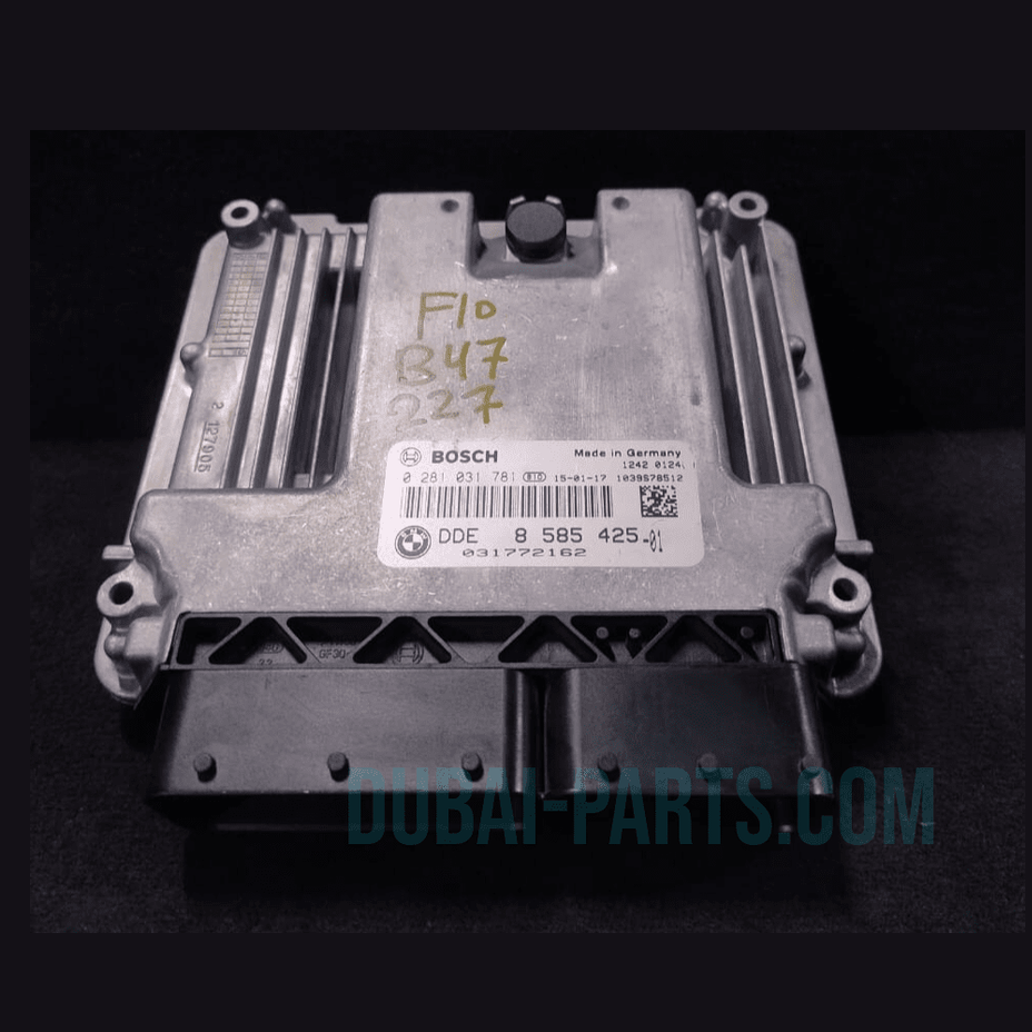 BMW F10 F11 LCI 520d B47 190HP ENGINE CONTROL UNIT MODULE ECU ONLY DDE - 8585425
