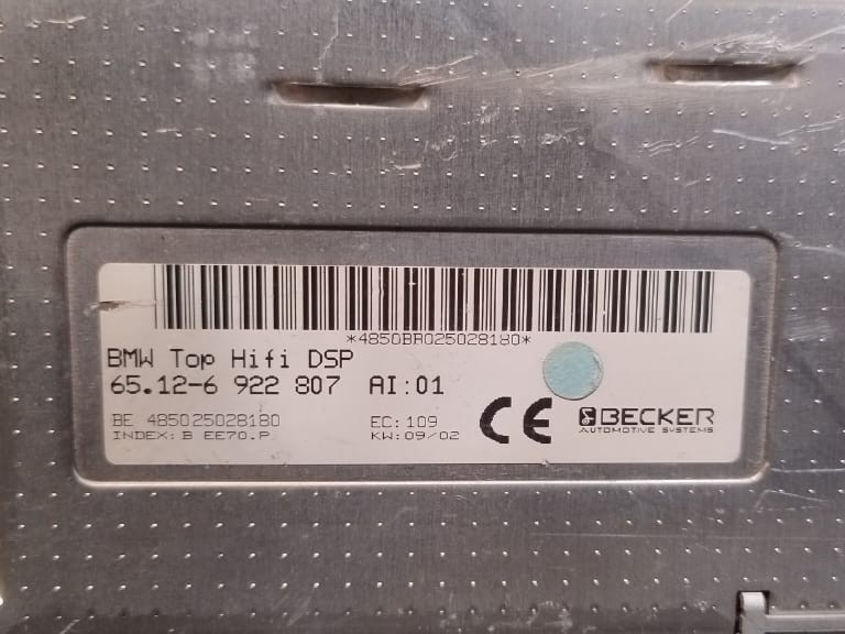 BMW HARMAN KARDON AUDIO AMPLIFIER E65/E66 2001–2009  LOGIC7  - 6922807