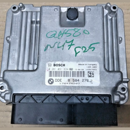 2015 BMW F25 N47D20C DIESEL 2.0D X3 2014 ECU DDE 8584276