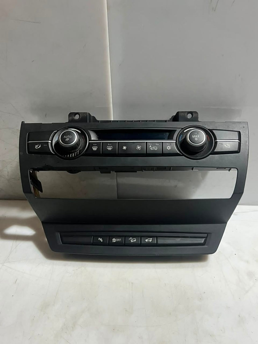 2007-2014 BMW X5 E70 and X6 E71 E72 A/C Climate Control Panel 9279653 OEM