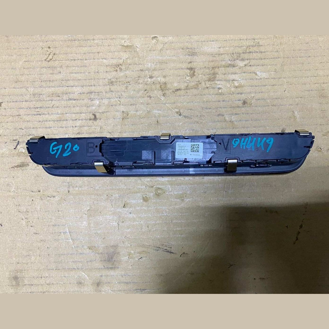 BMW Audio Control Panel 7949453 G20, G21, G42, G80 M3, G22, G82 M4, and Z4 G29