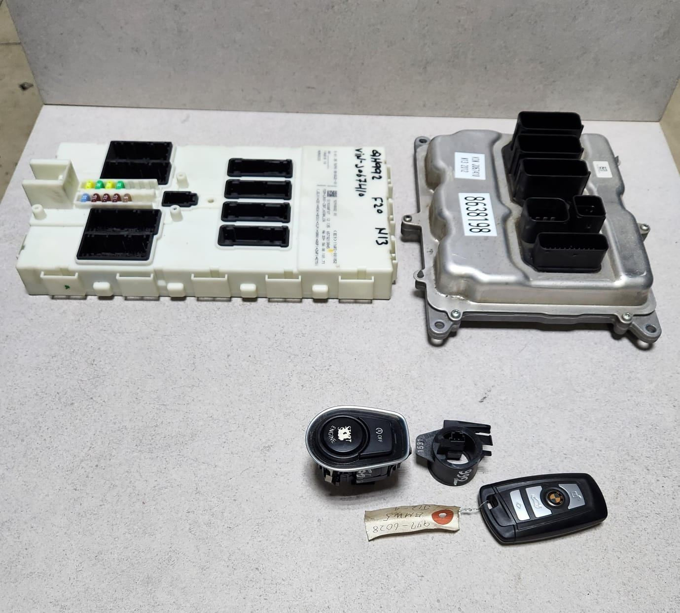 2012-2015 BMW 118i Engine Control Unit 8638198 N13 116i 316i F20 F30 ECU SET