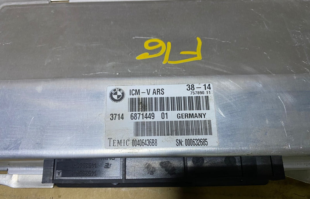 2014-2018 BMW X5 Suspension Control Module 6871449 F15 X5 and F16 X6 