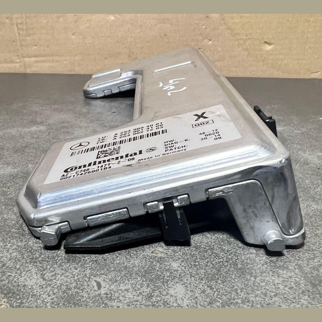13–16 Mercedes W166 GLE Windshield Camera Lane Keep Assist Control A000 9001910
