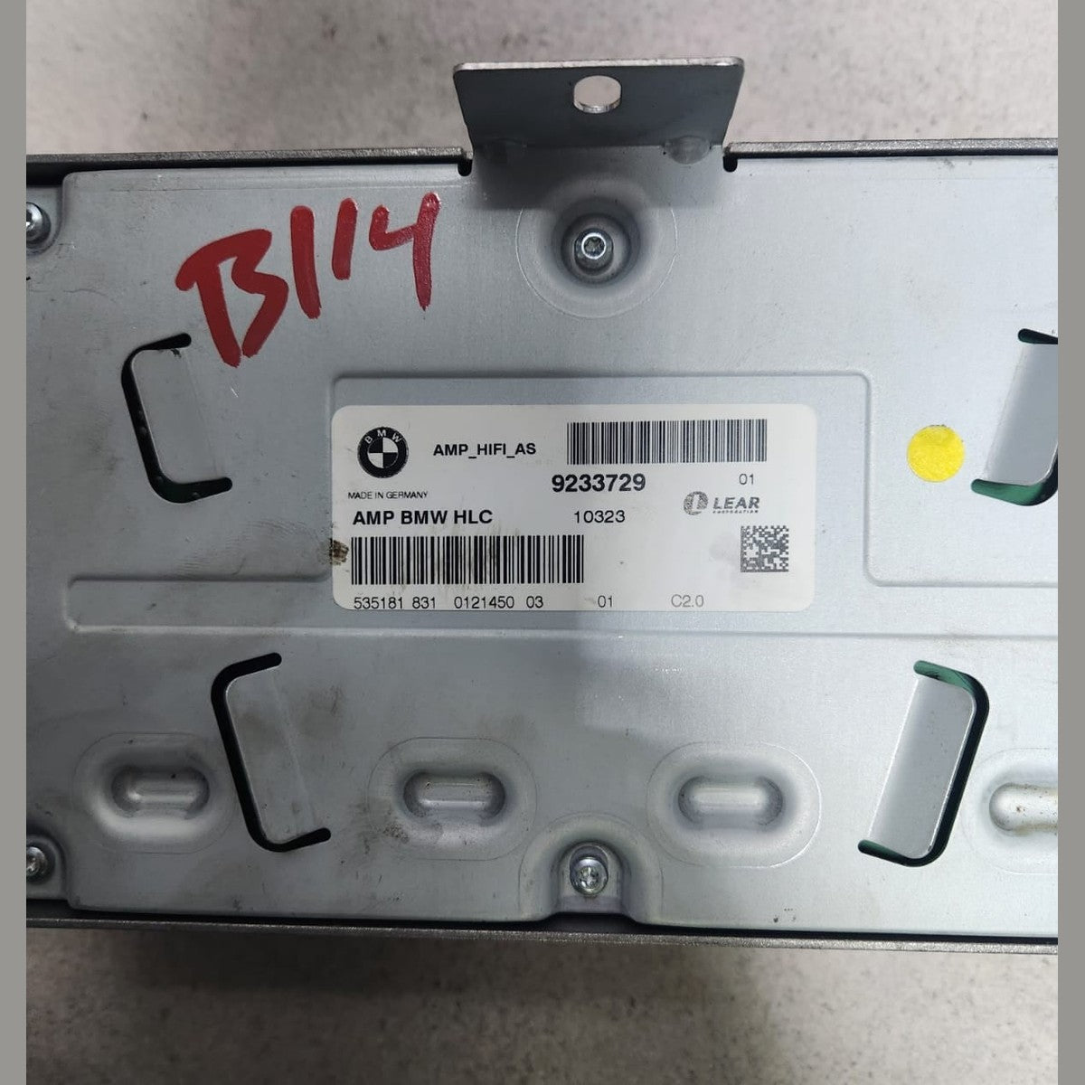 2007 BMW X5 Audio Amplifier 9233729 X5 E70 535i GT 550i GT and ALPINA