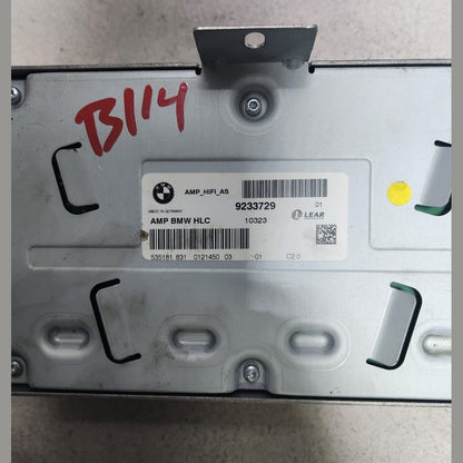 2007 BMW X5 Audio Amplifier 9233729 X5 E70 535i GT 550i GT and ALPINA